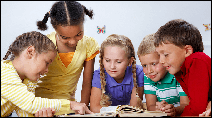 Children Learning Reading Program