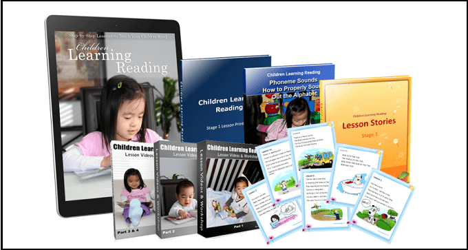 Children Learning Reading Review