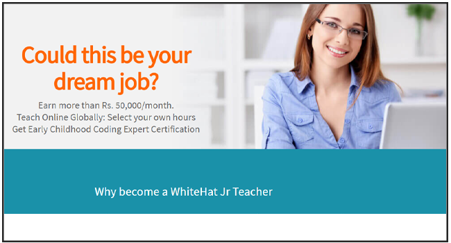 WhiteHat Jr Teacher